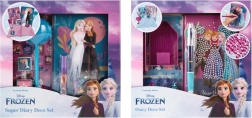 Set de journal décoratif DISNEY FROZEN – journal, autocollants et accessoires