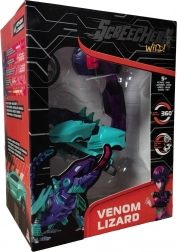 Screechers Wild! véhicule transformable Venom Lizard avec pièce