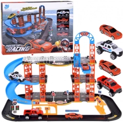 Parking à étages avec ascenseur et 4 véhicules