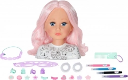 Baby Born tête à coiffer créative 22 cm avec accessoires