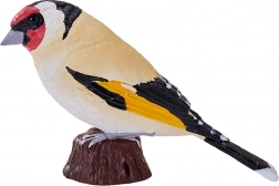Mojo figurine chardonneret élégant – modèle d’oiseau réaliste