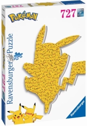 Puzzle silhouette pikachu 727 pièces ravensburger