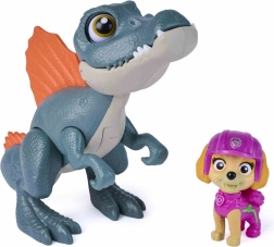 Pat' Patrouille Dino Movie Skye avec un spinosaure interactif