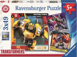 Puzzle Ravensburger Transformers 3×49 pièces