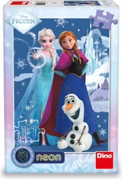 Puzzle lumineux La Reine des Neiges : Sœurs magiques 100 pièces