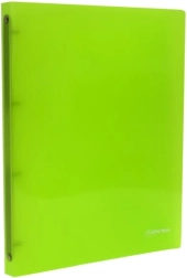 Classeur A4 à 4 anneaux eCollection vert