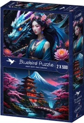 Puzzle Esprit du Japon 2x500 pièces