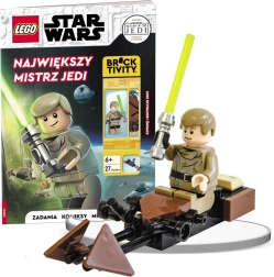 LEGO Star Wars Le Plus Grand Maître Jedi – livre interactif avec minifigurine de Luke Skywalker