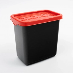 Boîte de rangement 9 l noire DOLONI