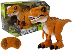 Dinosaure télécommandé R/C Bronze Son Lumière Tyrannosaurus