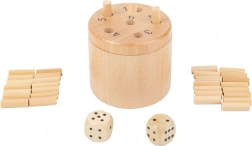 Small foot Super six – jeu de dés en bois pour 2–6 joueurs
