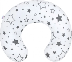 Coussin d’allaitement New Baby Étoiles grises