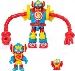 SuperThings Sugarfun Superbot Power Arms robot avec figurines et accessoires