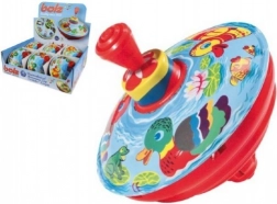 Toupie Lena pour enfants – Toupie Lena avec petits canards, diamètre 13 cm