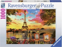 Puzzle Sur les rives de la Seine 1000 pièces RAVENSBURGER
