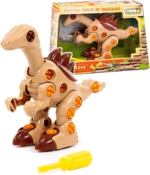 Dinosaure Velociraptor démontable – kit de construction avec vis
