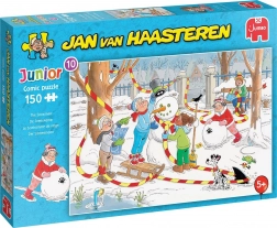 Puzzle JUMBO Jan van Haasteren Junior : Bonhomme de neige 150 pièces