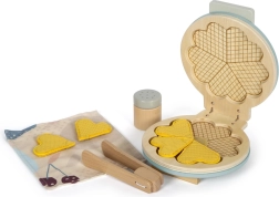 Set en bois de gaufrier avec accessoires Tasty