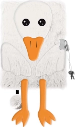 Mon petit ami Oie Journal peluche avec cadenas A5 96 pages 9040