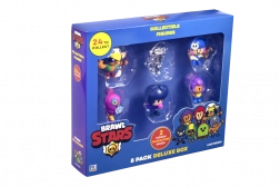 Figurines Brawl Stars Coffret Deluxe de 8