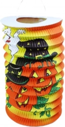 Lampion d’Halloween citrouilles joyeuses 15 cm