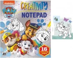 Bloc de coloriage PAW PATROL – 16 feuilles avec modèles