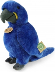 Perroquet en peluche ara hyacinthe 25 cm éco-responsable
