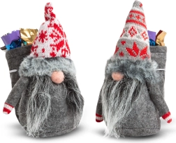 Nain scandinave de Noël en textile - 1 pièce