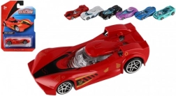 Voiture de sport 8 cm à roue libre – métal et plastique, assortiment de modèles