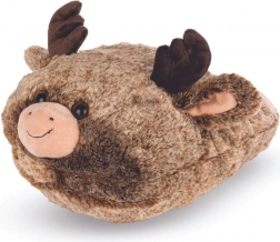 Pantoufle chauffante en peluche Cozy Noxxiez – chien