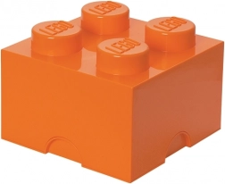Boîte de rangement LEGO 4 orange