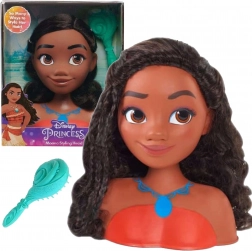 Tête à coiffer DISNEY PRINCESS VAIANA (MOANA) avec brosse