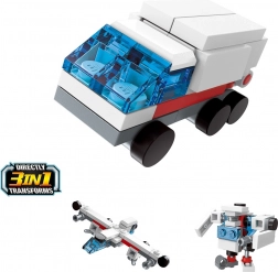 Kit de Construction Voiture de Sauvetage Qman Carrier 3v1