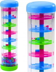 Tube sensoriel avec billes colorées 20 cm