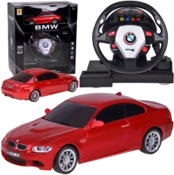 Voiture RC avec volant BMW 1:24 – voiture sportive télécommandée