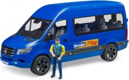 Minibus Mercedes Benz Sprinter bleu avec conducteur