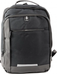 Sac à dos business USB pour homme pour ordinateur portable noir 16 L 45 cm