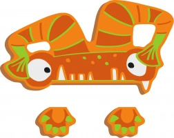 Petite Monstre ABC Déco