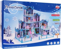 Villa d’hiver pour poupées avec accessoires