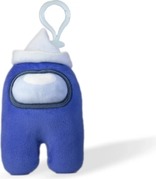 Porte-clés en peluche Among Us avec pendentif