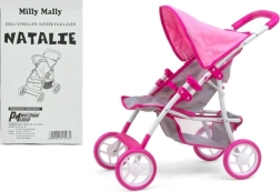 Poussette pour poupées Milly Mally Natalie Prestige Pink