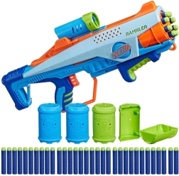 Nerf Elite JR Rookie Pack – blaster en mousse pour enfants avec 32 fléchettes et cibles