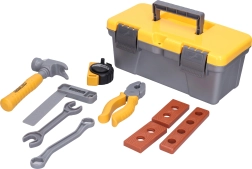 Outils pour enfants dans une mallette