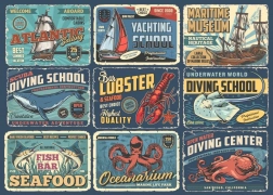 Puzzle Esprit Marin 500 pièces