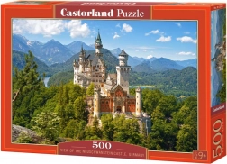 Puzzle 500 pièces – vue sur le château de Neuschwanstein