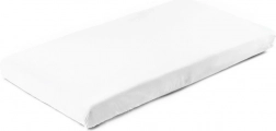 drap-housse en jersey pour lit d’enfant 160 × 80 cm blanc
