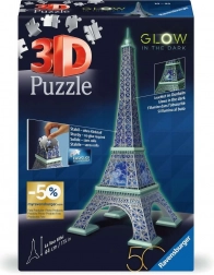 Puzzle 3D lumineux Tour Eiffel – 224 pièces RAVENSBURGER