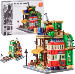 Kit de construction Architecture du monde – restaurant BBQ Paris 1922 pièces