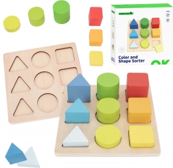 Tooky Toy puzzle éducatif – formes géométriques