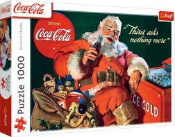 Puzzle 1000 TREFL Coca‑Cola Cadeaux de Saint‑Nicolas